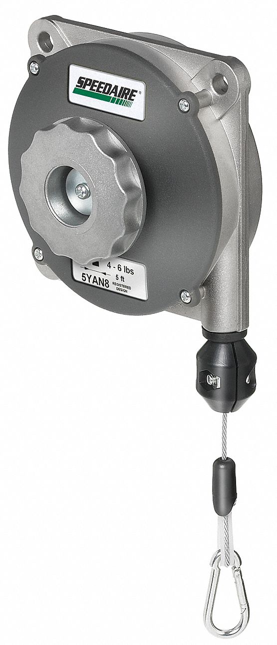 SPEEDAIRE Tool Retractor, For Tool 46 Lb, No Lock 5YAN85YAN8 Grainger