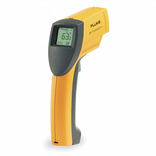 Backlit Lcd Infrared Thermometer Single Dot Laser Sighting Infrared Grainger 1765