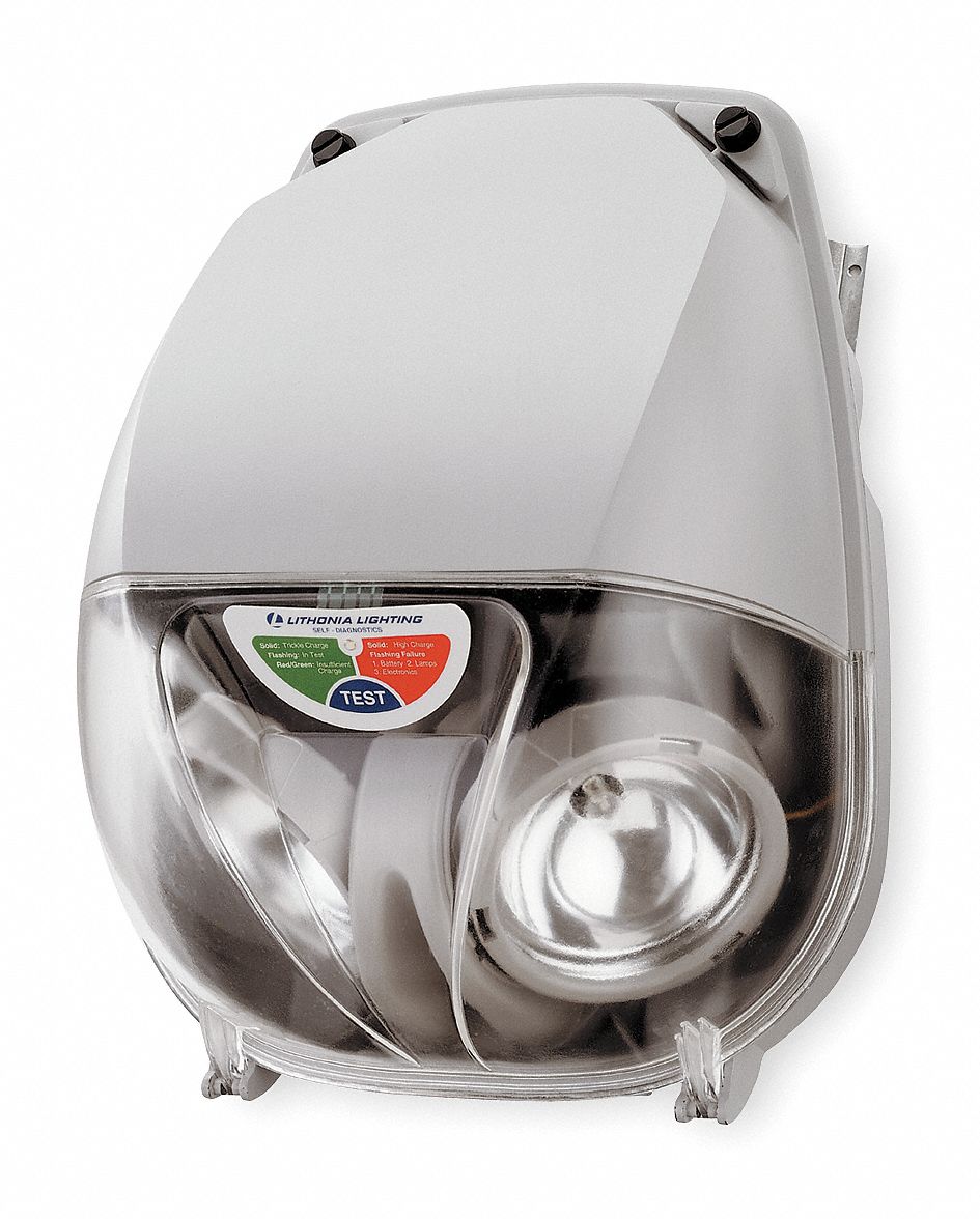 New Lithonia Lighting Indura Emergency Light 2 Head Krypton Lamp INDX618 SEL 