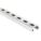 STRUT CHANNEL - SLOTTED, STEEL, PRE-GALVANIZED, 14 GA GAUGE, 20 FT OVERALL L, SILVER