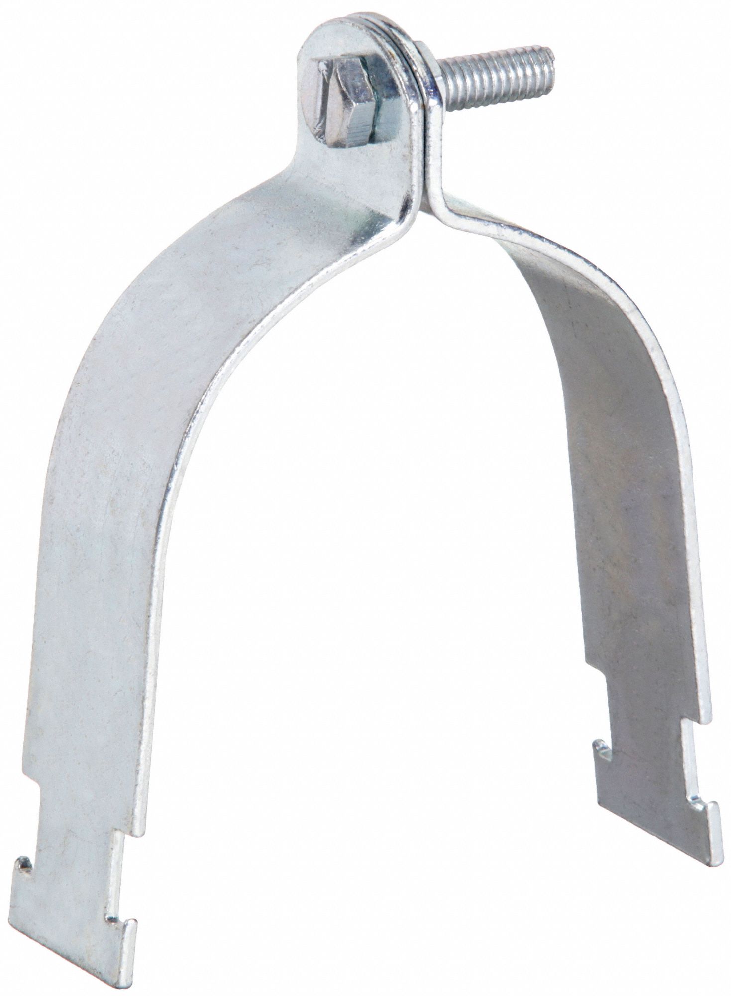 Steel, Electroplated, Conduit Strap Clamp - 5YB95|V110 3EG - Grainger