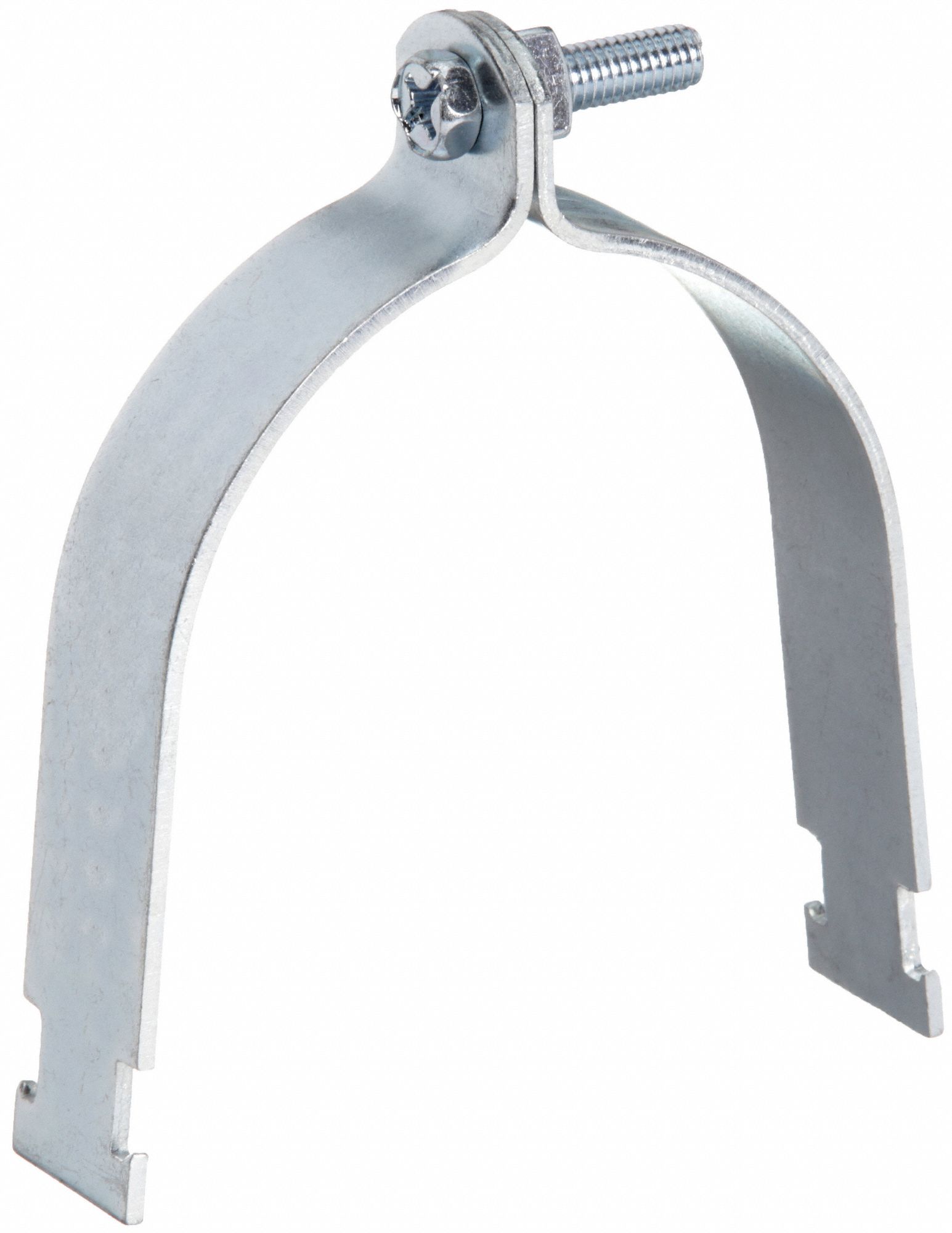 Steel, Electroplated, Conduit Strap Clamp - 5YB96|V110 4EG