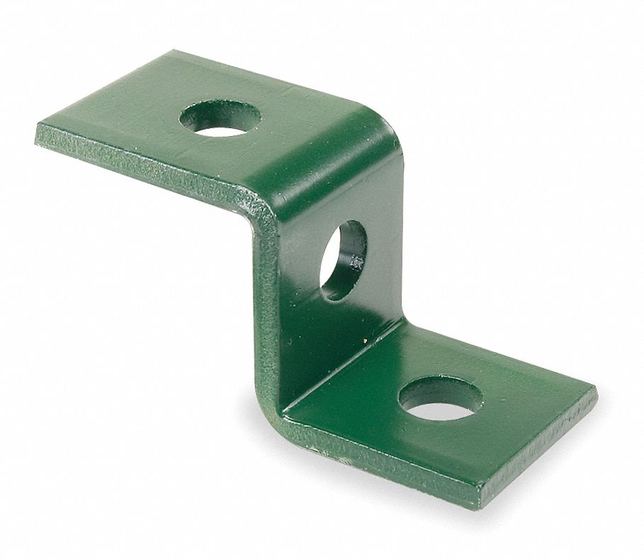 Channel Z Bracket, Urethane Powder Coated Finish Grainger