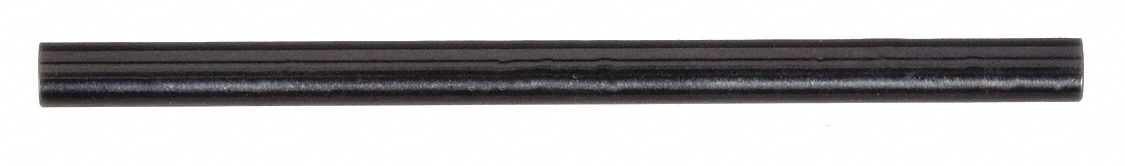 Class ZZ No-Go Pin Gauge: 0.1560 in Dia, 0.00020 in Tolerance, Steel, Black Oxide