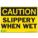 CAUTION SIGN, POLYESTER, RECTANGLE, ENGLISH, 7 X 10 IN