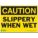 CAUTION SIGN, POLYESTER, ADHESIVE MOUNT, 10 IN X 14 IN NOMINAL SIGN SIZE, 0.025 IN THICK