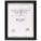 DELUXE DOCUMENT FRAME 8.5X11 BLACK