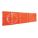 PORTABLE WINDSOCK, ORANGE, POLYESTER, 55 IN LENGTH, INCLUDES MOUNTING FRAME