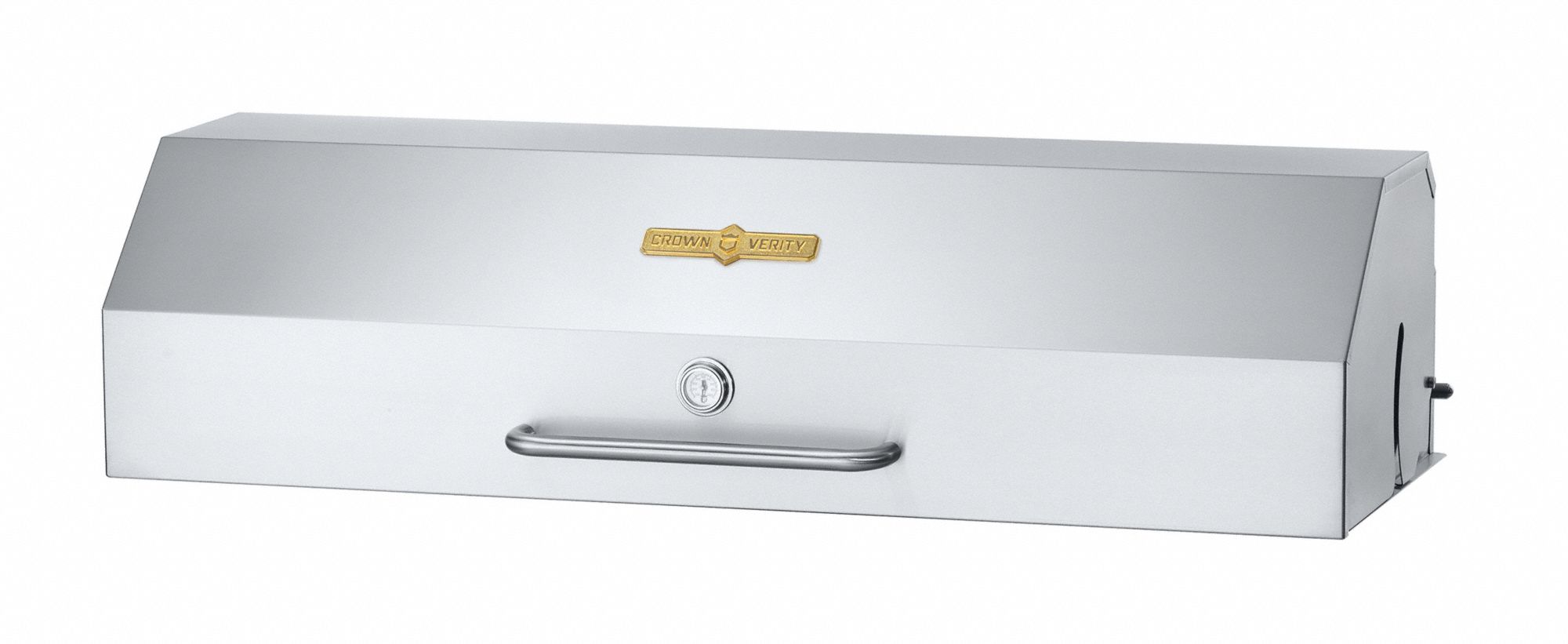 Roll Dome Hood: Stainless Steel, 48 in Overall Wd, 23 in Overall Dp, 16 in Overall Ht