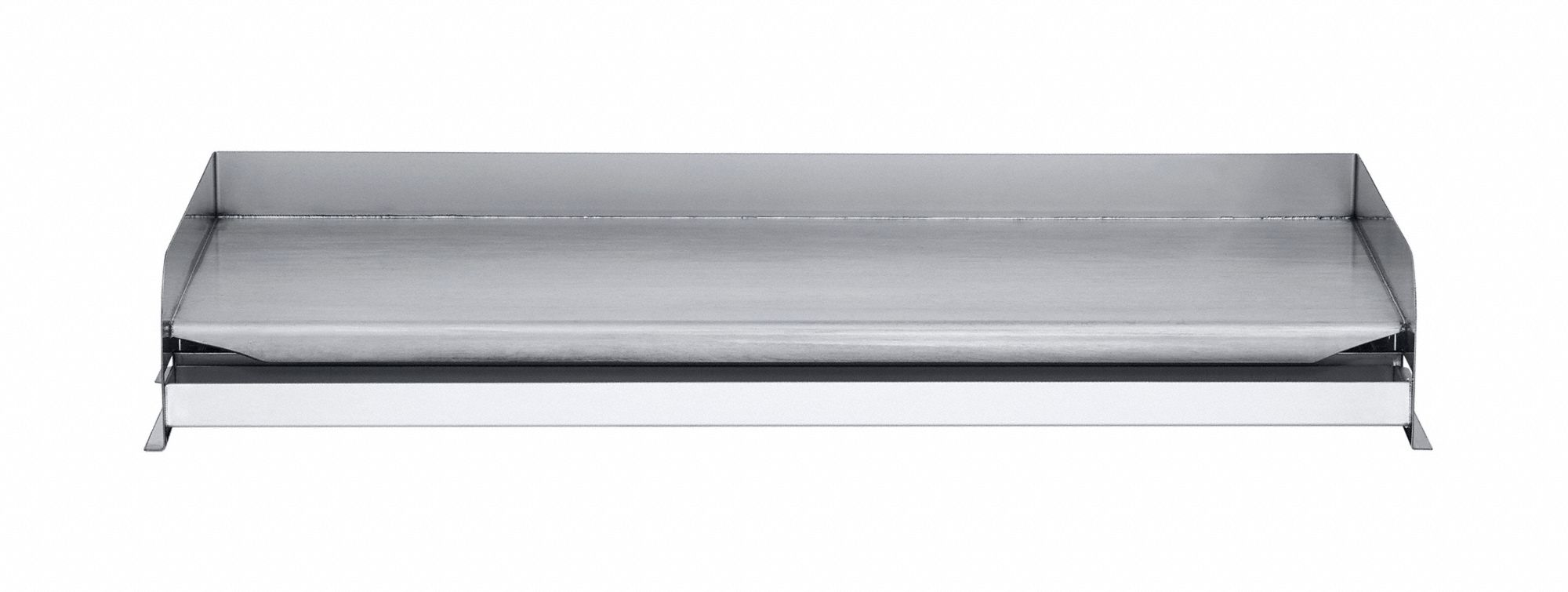 Removable Griddle: Steel, 48 in Overall Wd, 23 1/2 in Overall Dp, 7 1/2 in Overall Ht