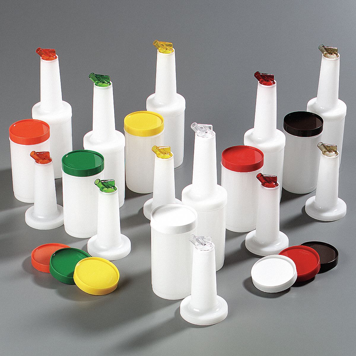 Container with Pourer Polyethylene
