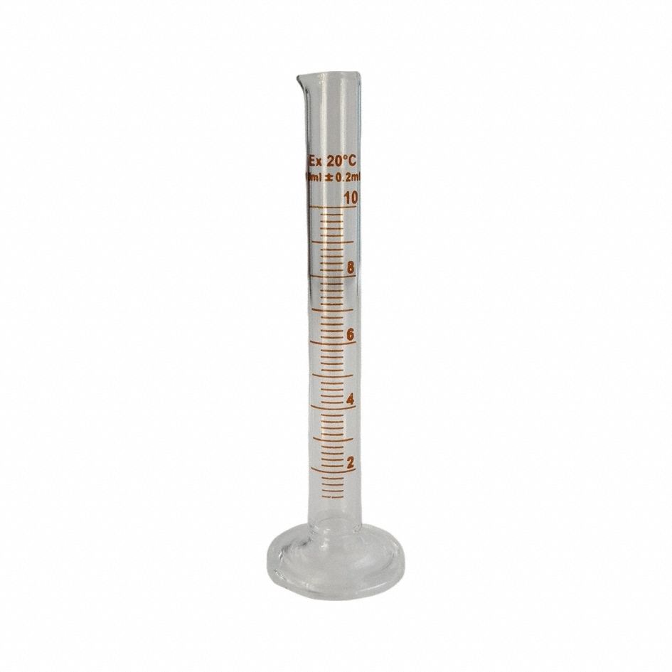Graduated Cylinder: 10 mL, To Deliver (TD), 0.2 mL Graduation Increments - mL