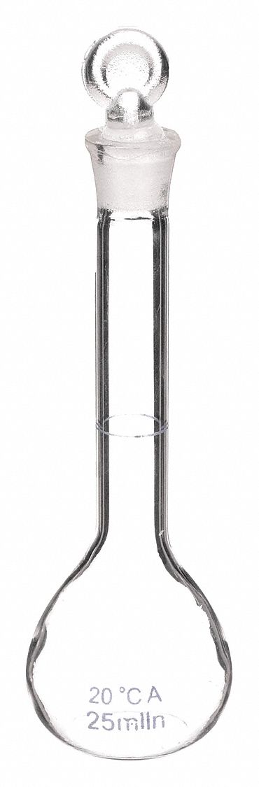 FLACON,CLS A,VOLUMETRIQUE,VERRE25ML,PQ12