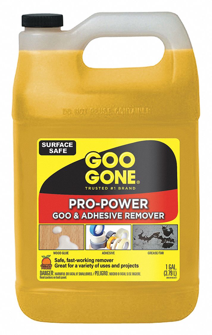 GOO GONE, Bottle, 8 oz Container Size, Citrus Adhesive Remover - 1NNU2