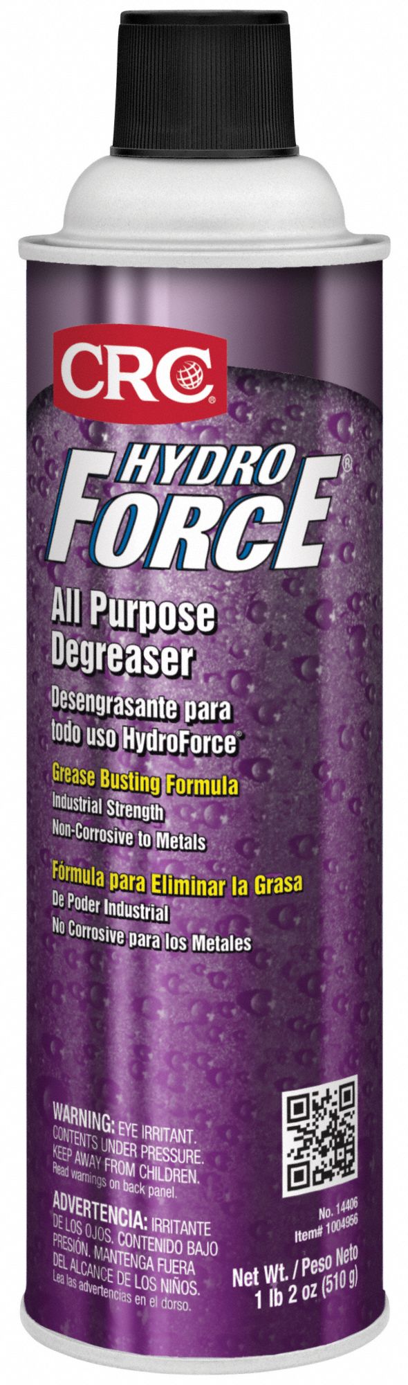 CRC All Purpose Degreaser, Aerosol Spray Can Container Type, 20 oz