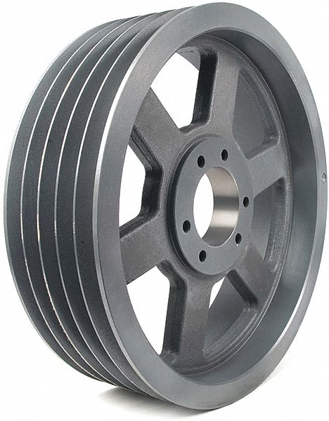 TB WOOD'S VBelt Pulley,Detachable,5Groove,15"OD 5YKZ55V1505 Grainger