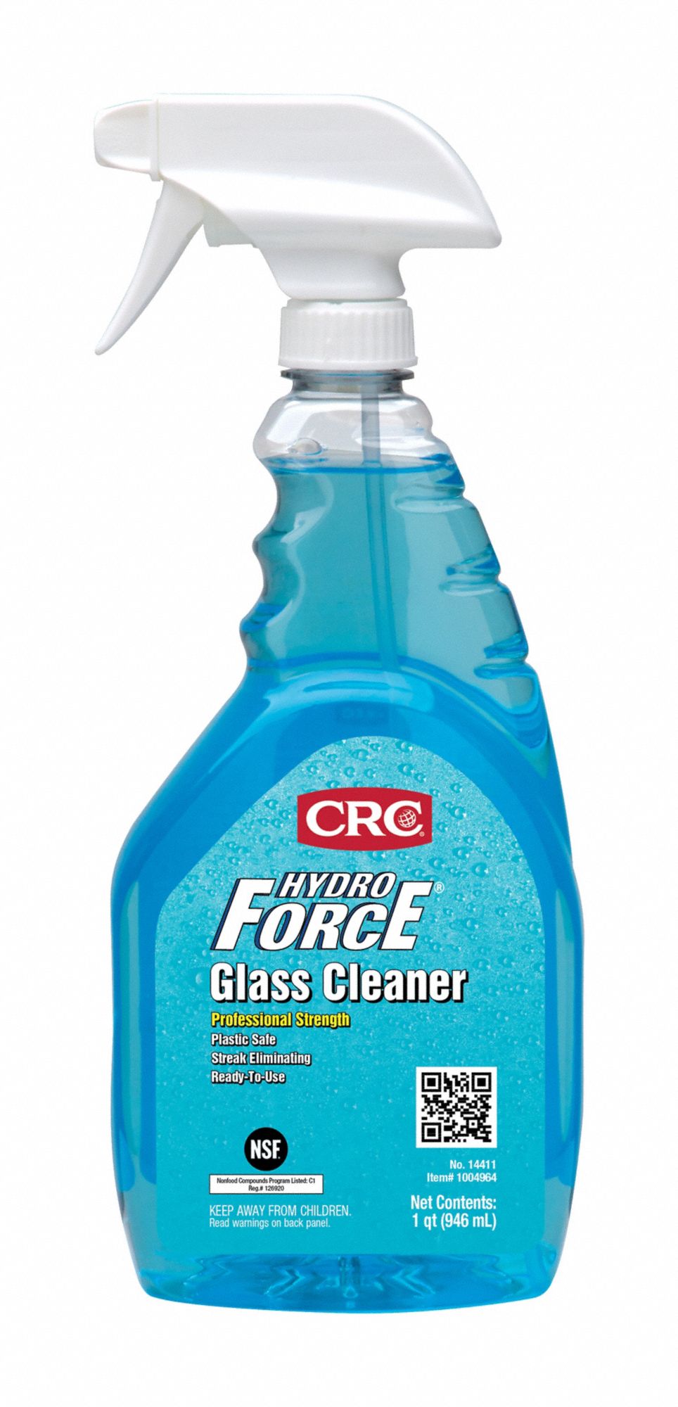 CRC, Foam, Trigger Spray Bottle, Glass Cleaner 5YL0214411 Grainger