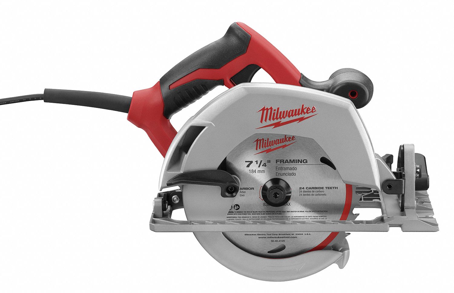 Sierra Circular, Diám. de la Hoja 7-1/4", Voltaje 120