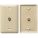 VIDEO WALL PLATE AND JACK, AUDIO/VIDEO, IVORY