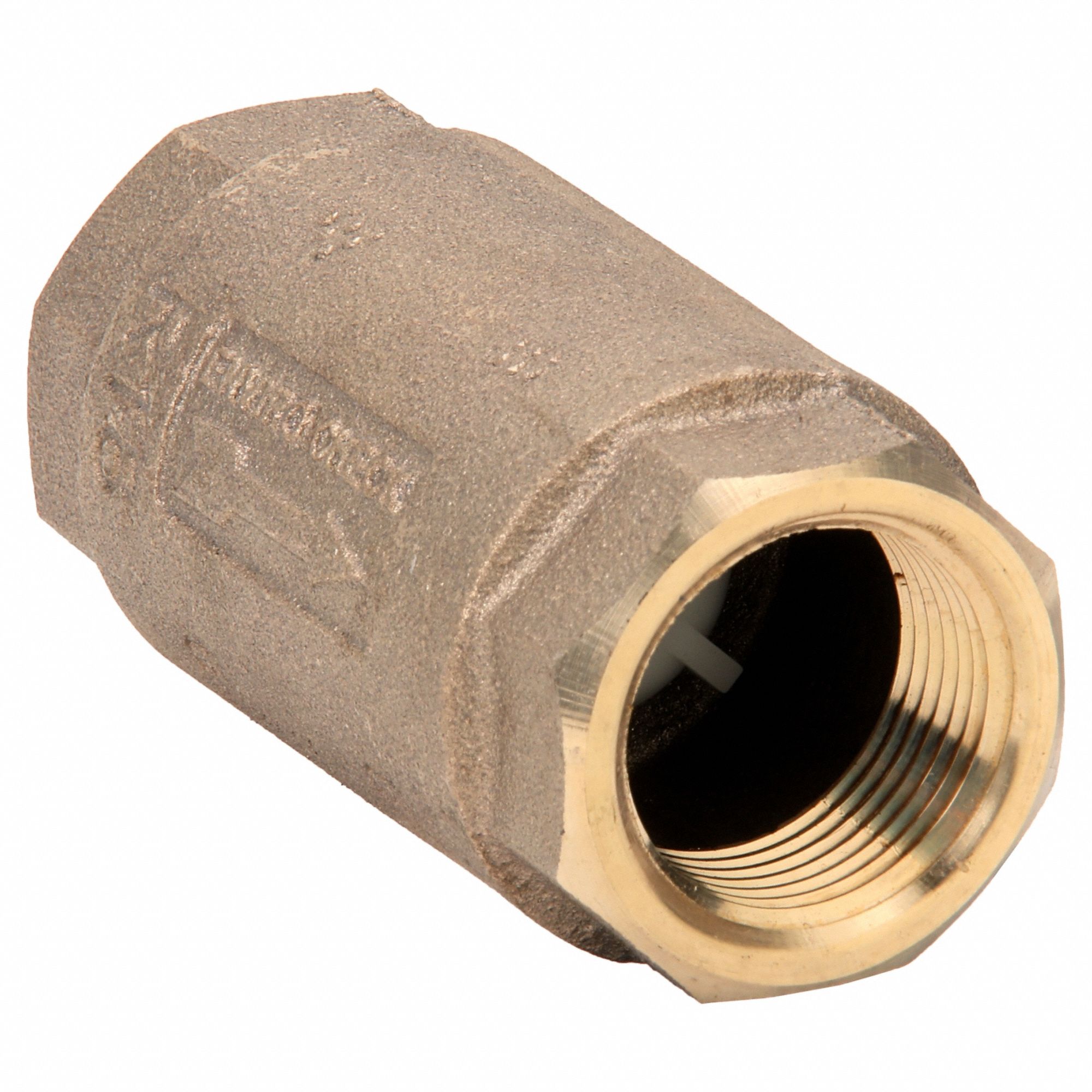 SPRING CHECK VALVE,1 IN,FNPT,BRASS