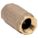 SPRING CHECK VALVE, POPPET, INLINE VALVE BODY, 1 IN PIPE, FNPT X FNPT, BRONZE, FEMALE