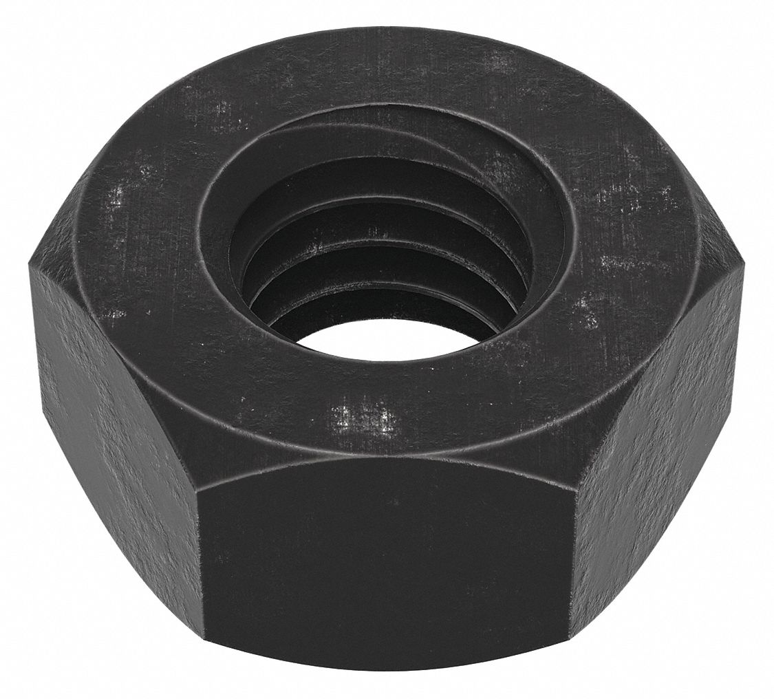 HEX NUT, M8-1.25 THREAD, 13MM HEX W, 6.5MM HEX H, ALLOY STEEL, CLASS 10, PHOSPHATE, 50 PK