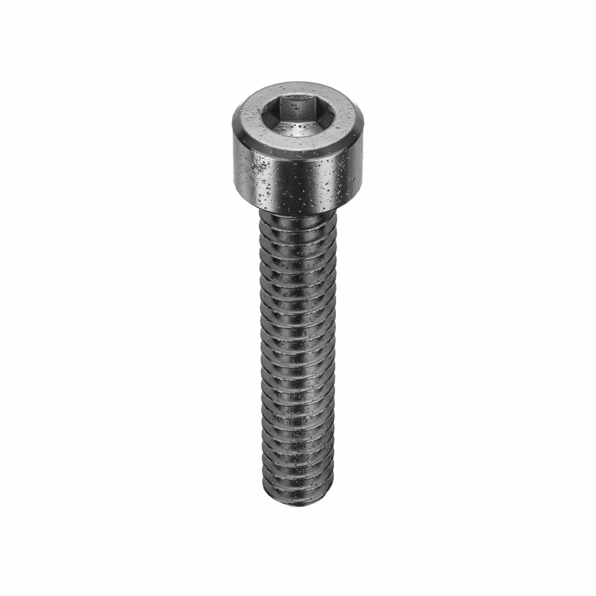 VIS D'ASS. À SIX PANS CREUX,NO6-32,¾PO LO,STD,MANTEAU D'ARMURE,ACIER,TÊTE 0,138PO H,50PQ