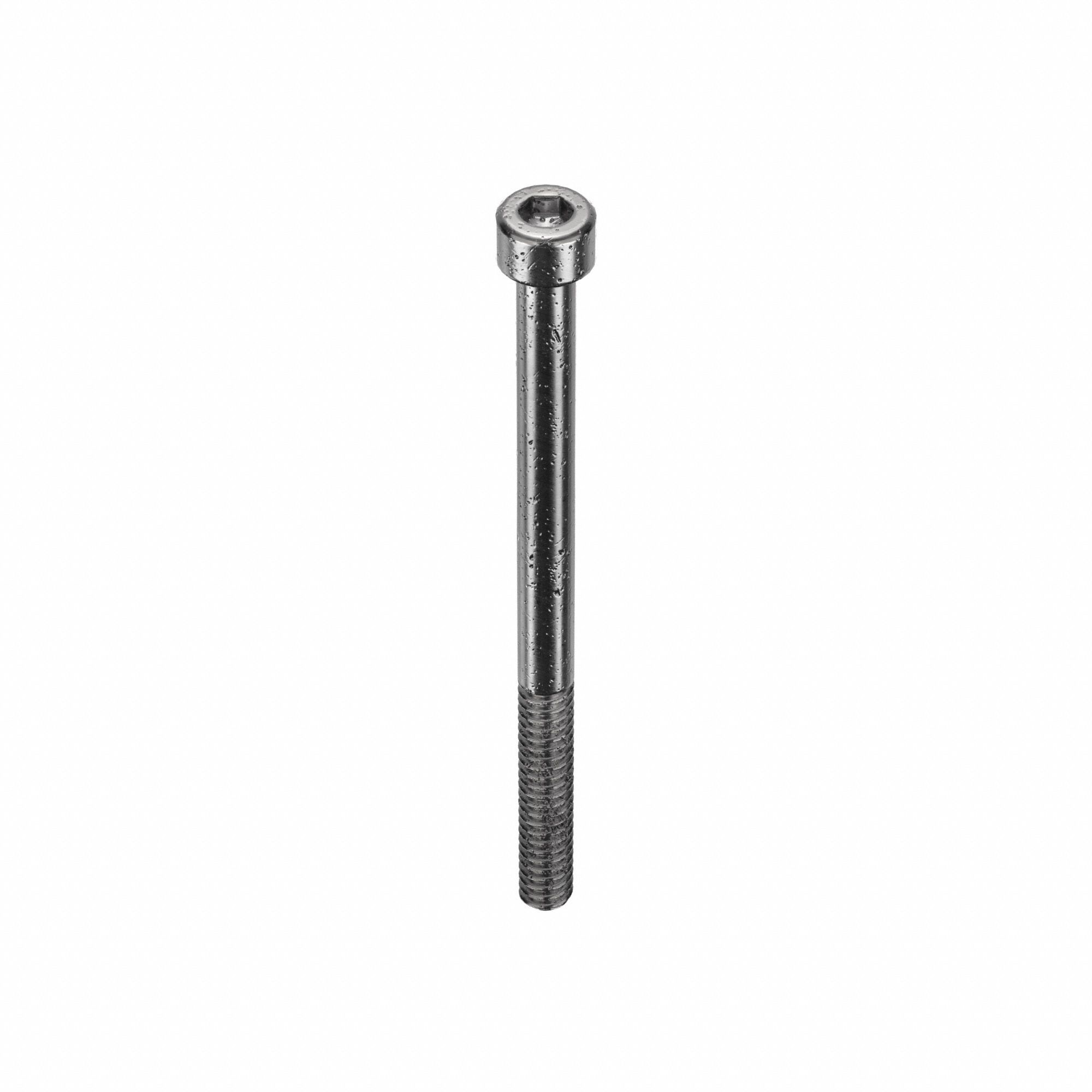 SOCKET HEAD CAP SCREW, #6-32 THREAD, 2 IN L, STD, ARMOUR COAT, STEEL, 0.138 IN HEAD H, 25 PK