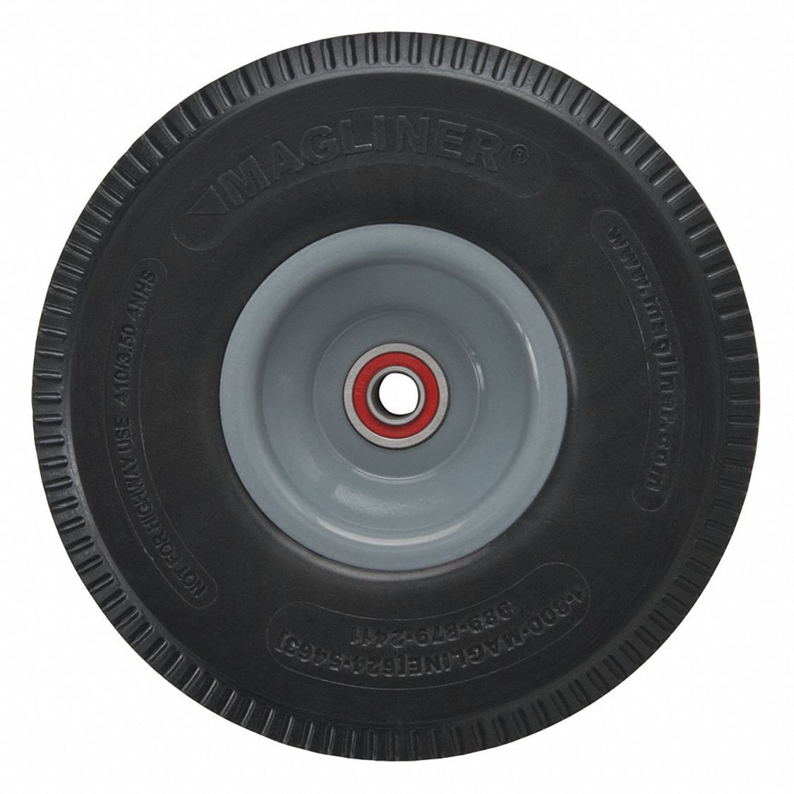 Hand Truck Foam Filled Wheel,3-1/2 in.W