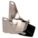 HAND TRUCK BRAKE, 3 IN OVERALL H, 3 IN X 1½ IN X 3 IN, STAINLESS STEEL, PLASTIC, 51010
