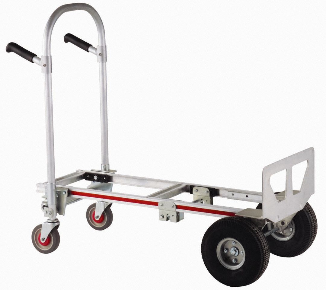 MAGLINER Convertible Hand Truck 18 in x 7 1/2 in, 38 in x 12 in x 10 1