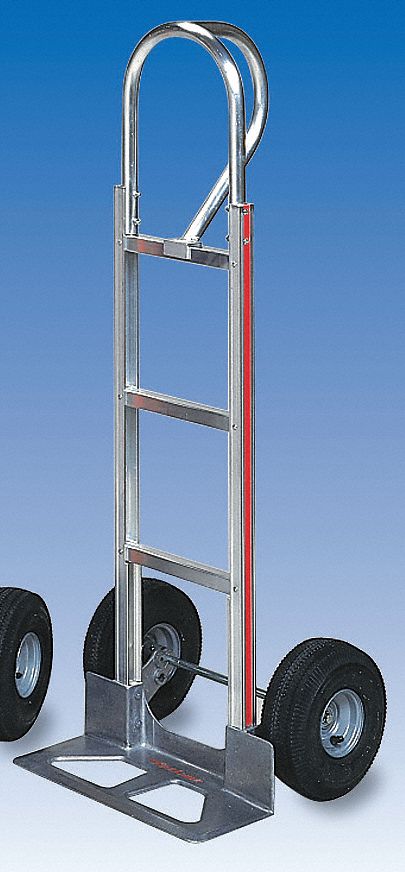 CORROSION-RESISTANT MODULAR ALUMINUM GENERAL PURPOSE HAND TRUCK, 500 LB LOAD CAPACITY