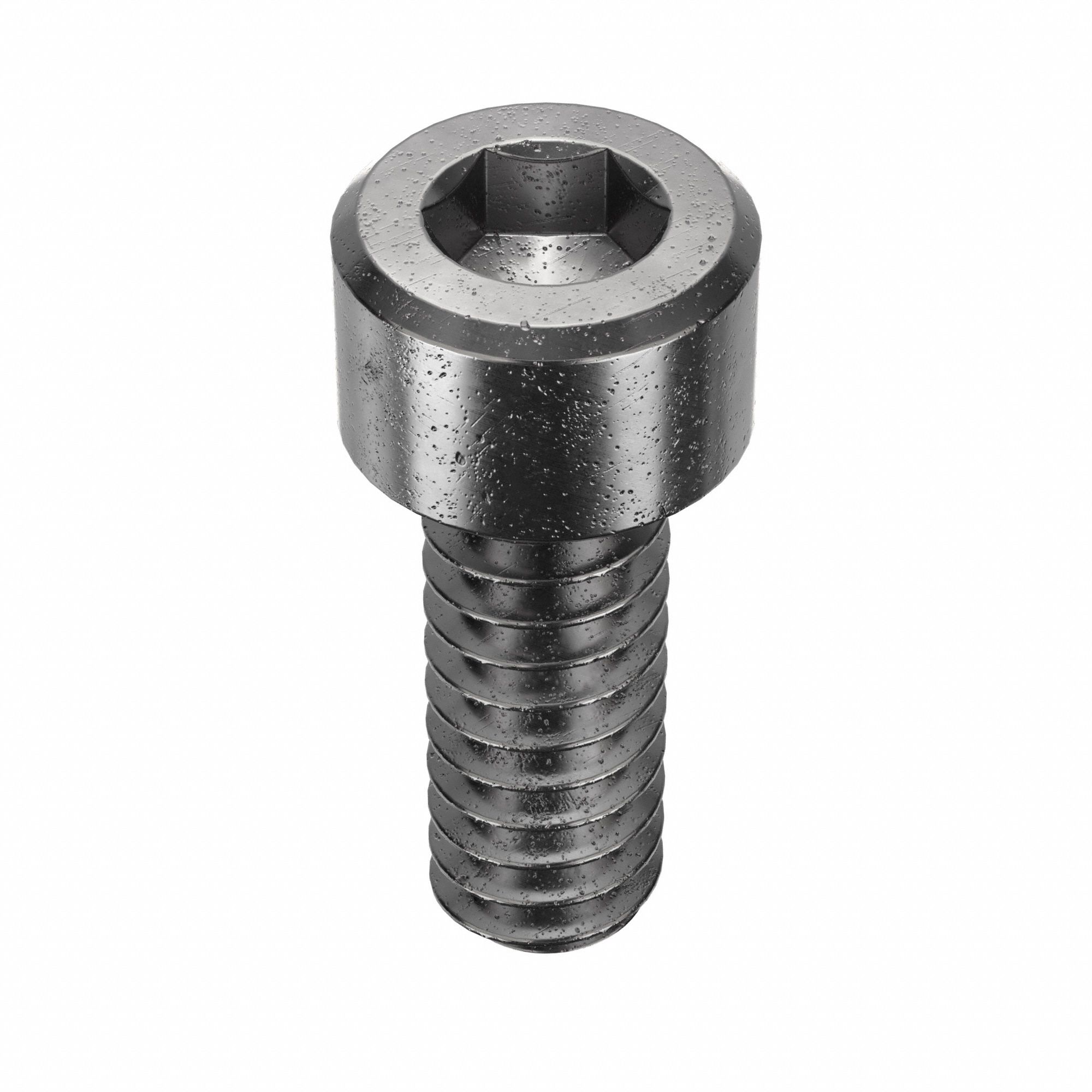 SOCKET HEAD CAP SCREW, #10-24 THREAD SIZE, ½ IN L, STANDARD, ARMOUR COAT, STEEL, 100 PK