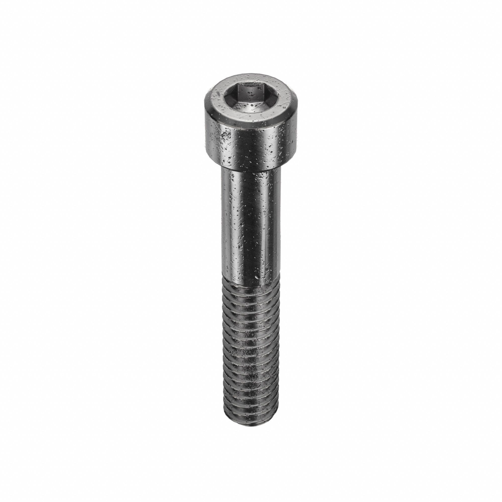 SOCKET HEAD CAP SCREW, ¼"-20 THREAD SIZE, 1½ IN L, STANDARD, ARMOUR COAT, STEEL, 50 PK