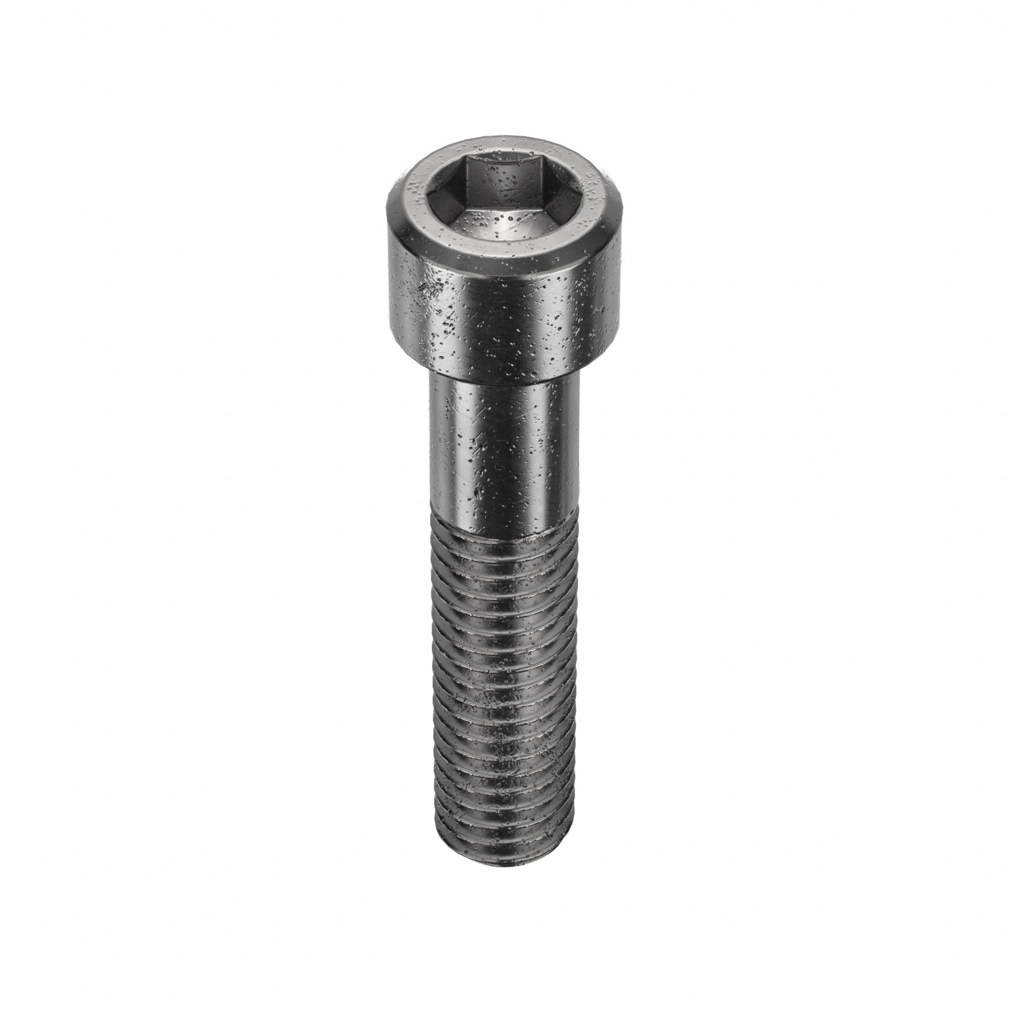 Socket Head Cap Screw: 7/16"-14 Thread Size, 2 in Lg, Std, Armor Coat, Alloy Steel, 10 PK