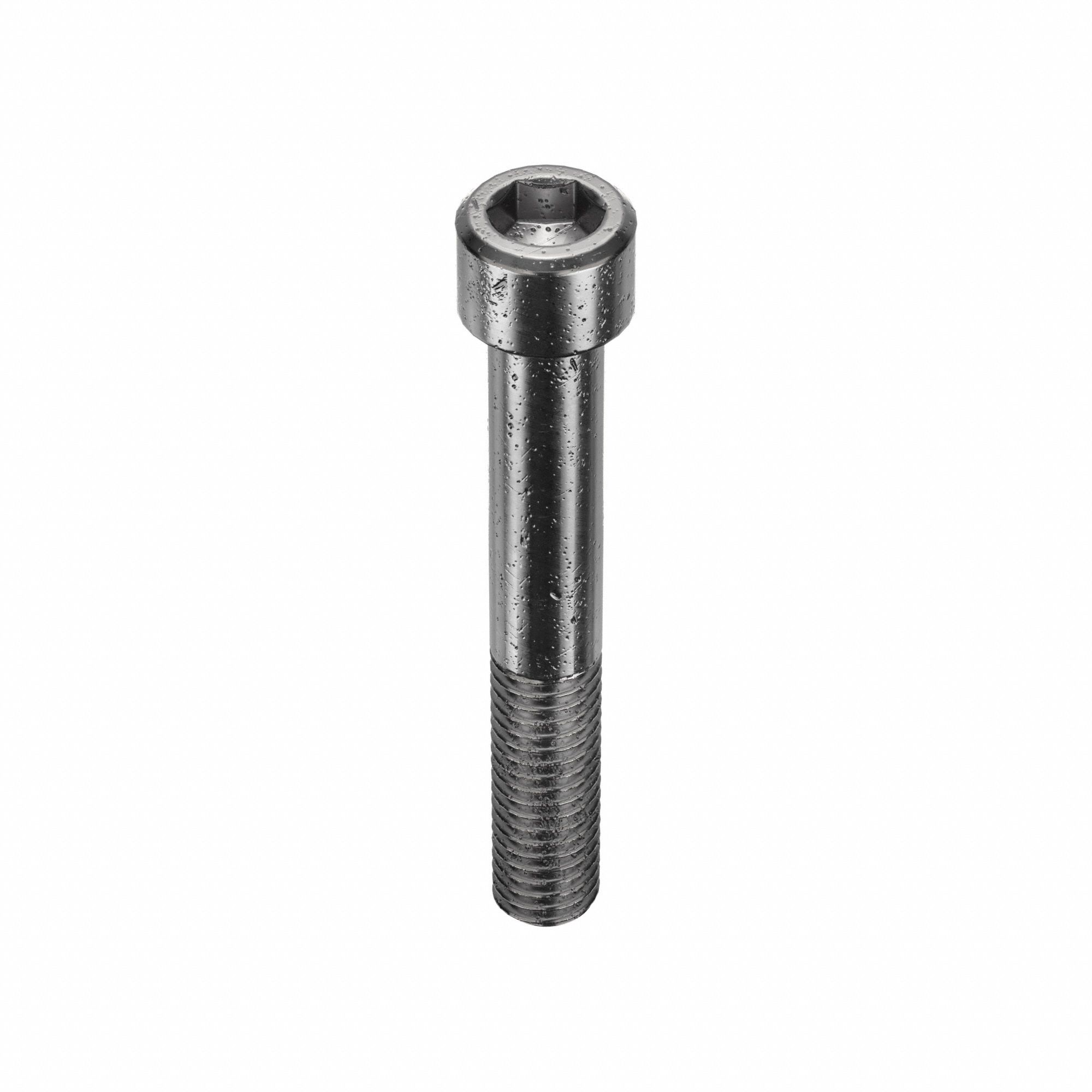 SOCKET HEAD CAP SCREW, 7/16"-14 THREAD SIZE, 3 IN L, STANDARD, ARMOUR COAT, STEEL, 10 PK