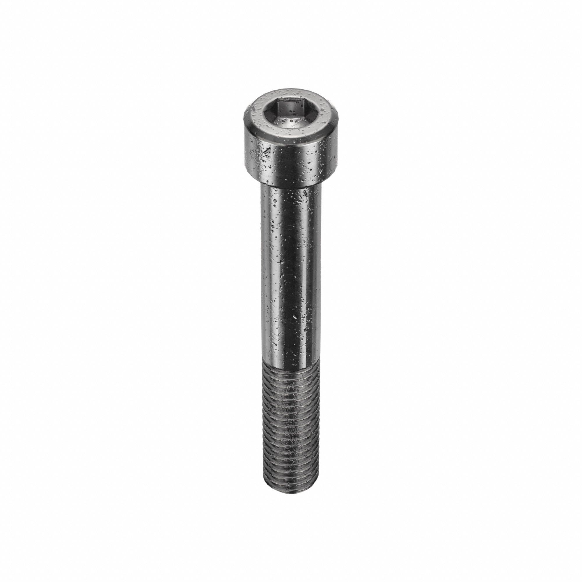 SOCKET HEAD CAP SCREW, ½"-13 THREAD SIZE, 3½ IN L, STANDARD, ARMOUR COAT, STEEL, 5 PK