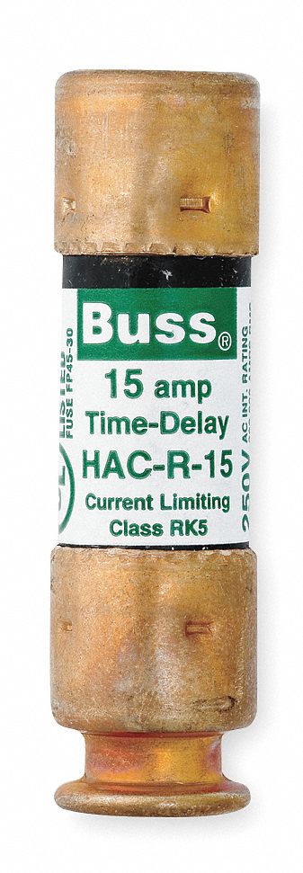 Fuse, Time Delay, Class RK5, HAC-R Series - Grainger