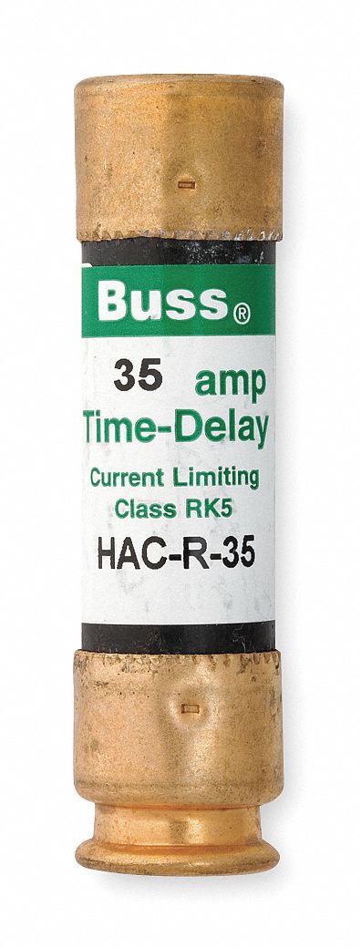 Fuse, Time Delay, Class RK5, HAC-R Series - Grainger