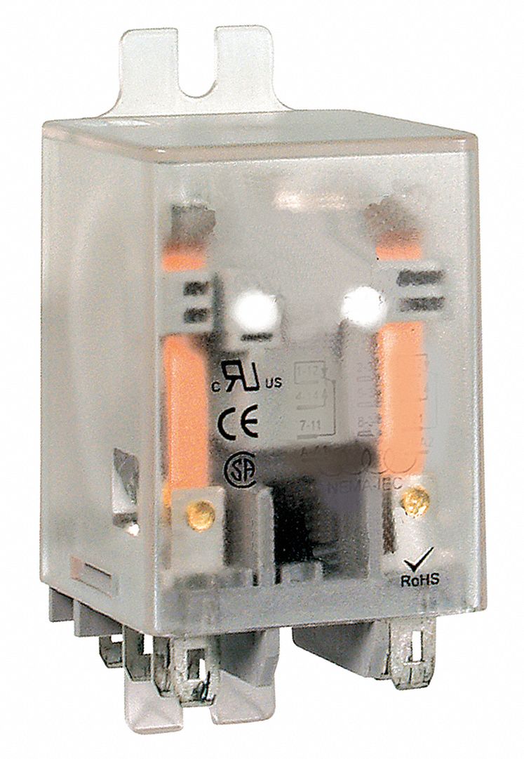 H8097 Flange Relay 240VAC 8 Pins 10A @ 277V AC