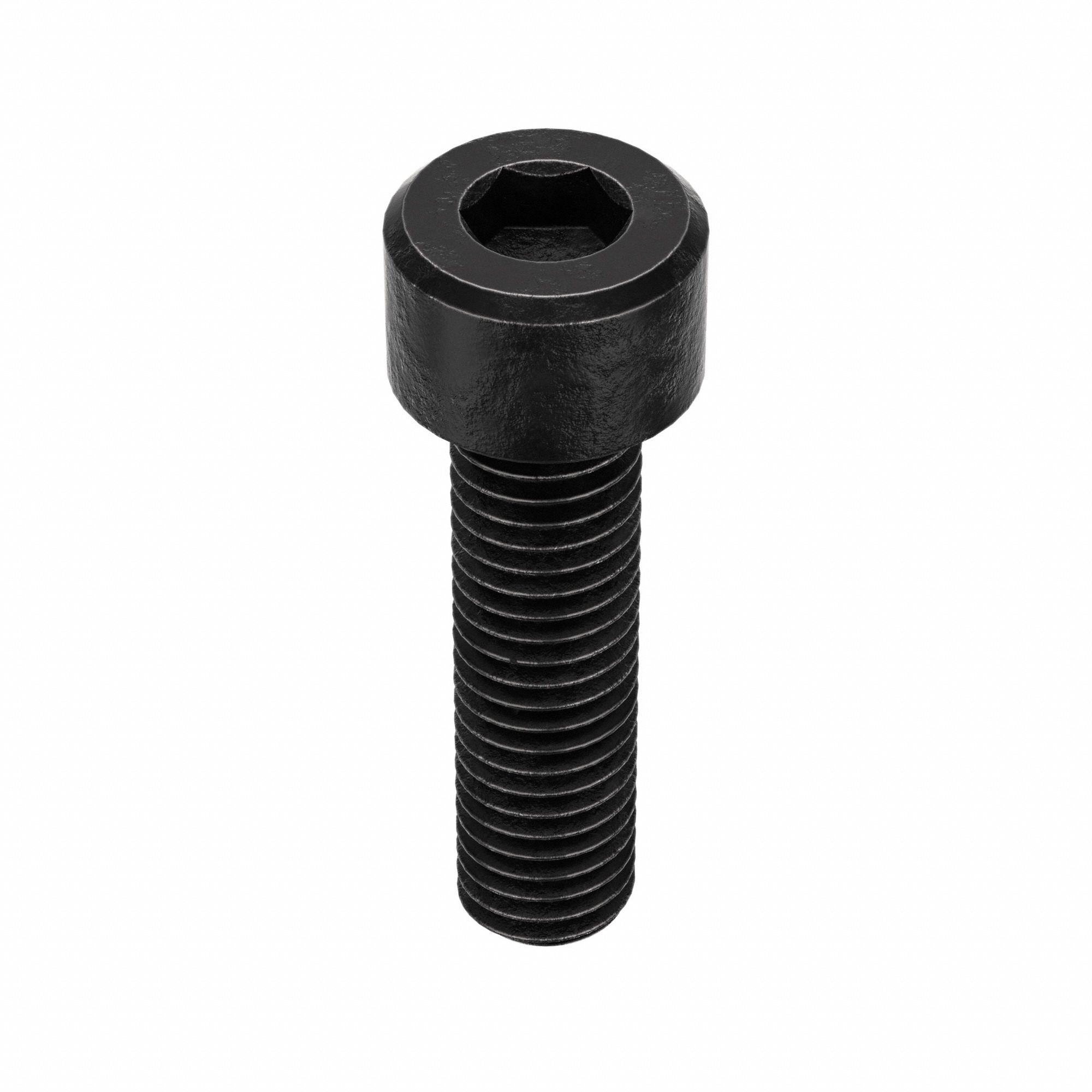 Socket Head Cap Screw: M8x1.25 Thread Size, 30 mm Lg, Std, Black Oxide, Alloy Steel, 100 PK