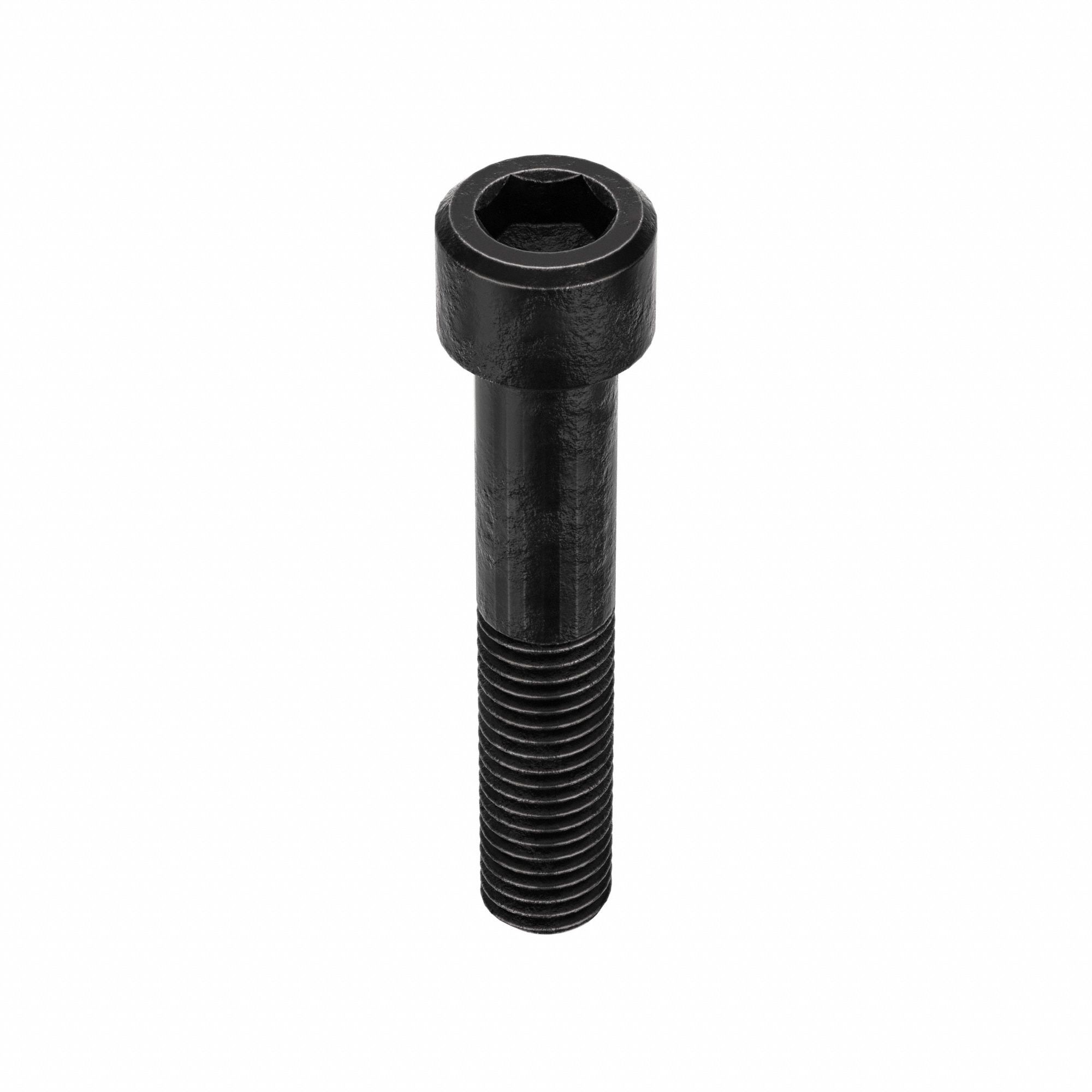 Socket Head Cap Screw: M12x1.75 Thread Size, 65 mm Lg, Std, Black Oxide, Alloy Steel, 50 PK