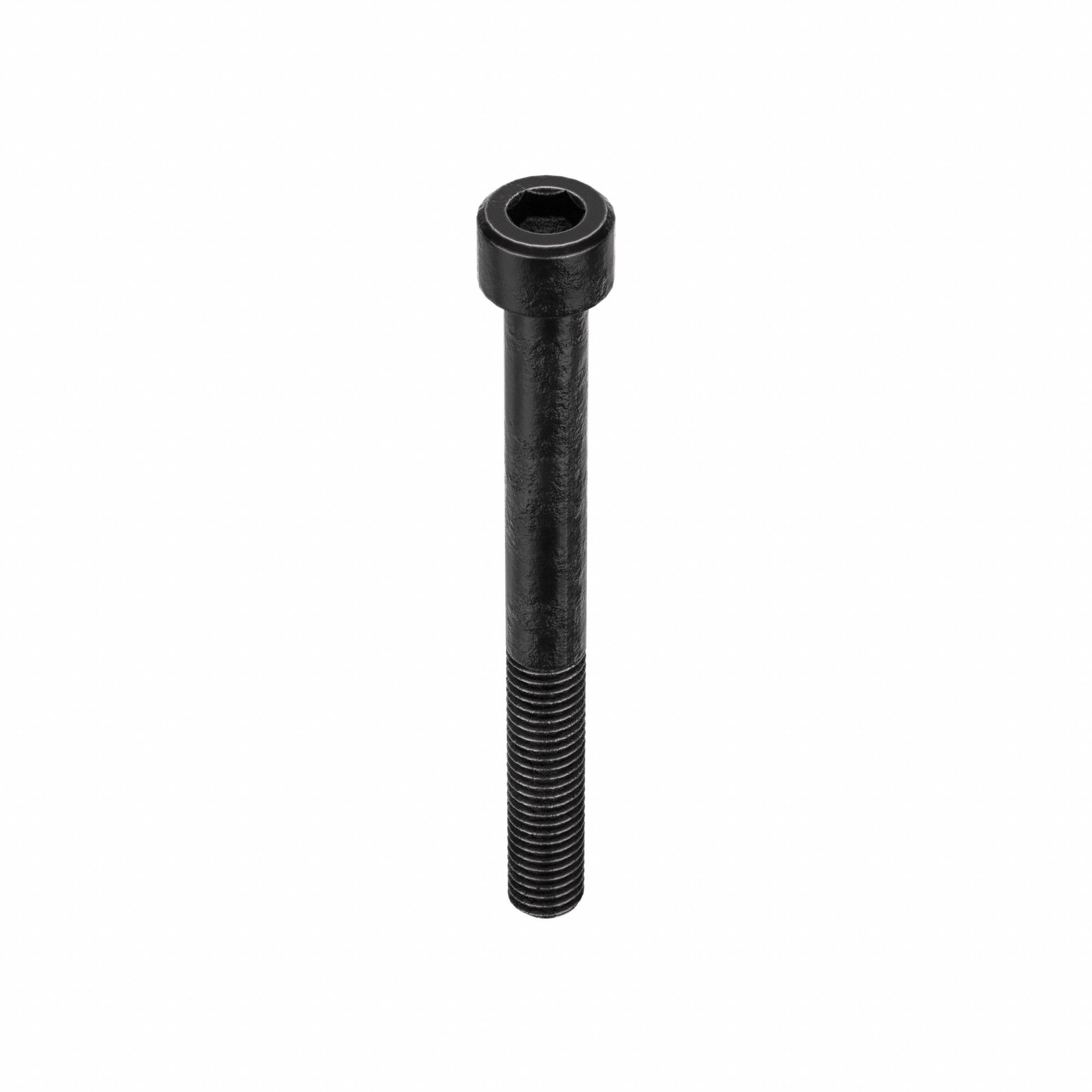 SOCKET HEAD CAP SCREW, M5-0.8 THREAD, 50MM L, STANDARD, BLACK OXIDE, ALLOY STEEL, 100 PK