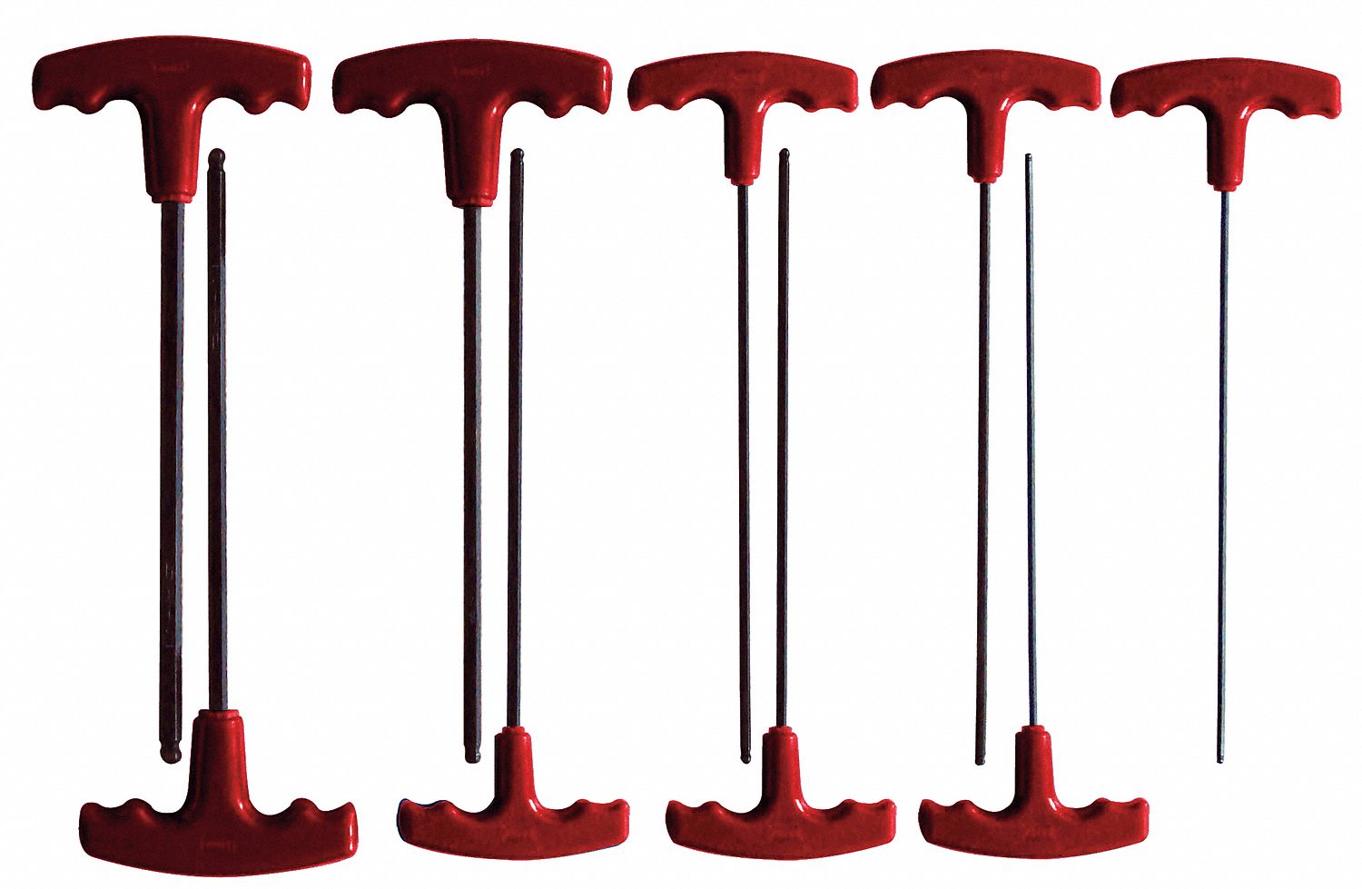 BALL END HEX KEY ST,5/64-1/4 IN,T-H