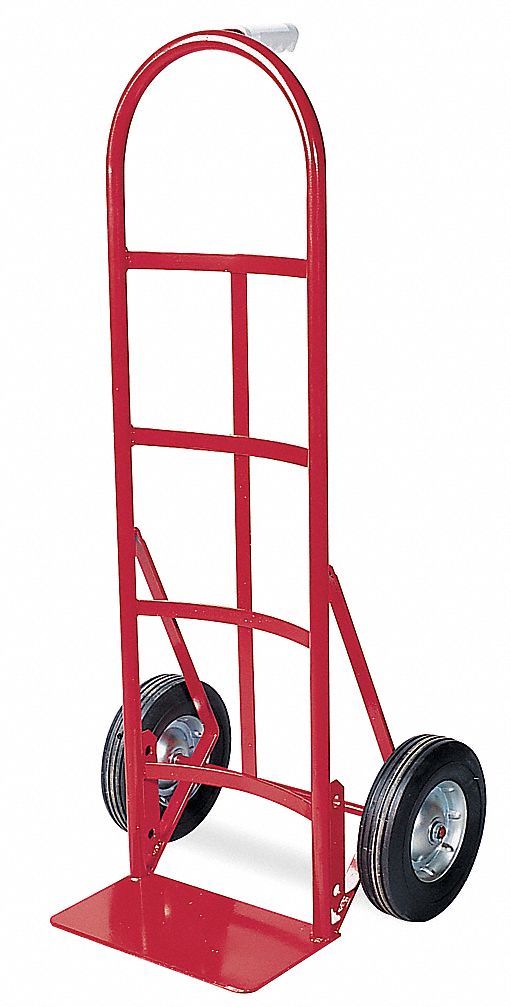 STANDARD STEEL GENERAL PURPOSE HAND TRUCK, 400 LB LOAD CAPACITY, 14 X 8 IN, 46 X 20 IN