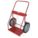WELDING CYLINDER HAND TRUCK, 2 CYLINDER CAPACITY, 500 LB LOAD CAPACITY, 12½ X 24 IN, CHAIN
