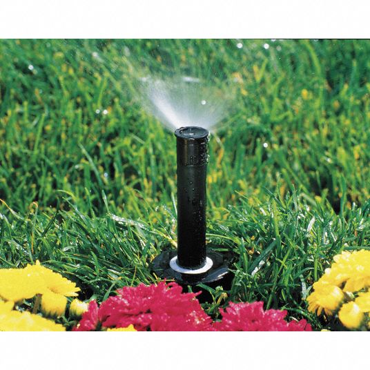 RAIN BIRD Spray Head for Shrubs: 1/2 in FNPT, Plastic, 40° to 360°/Full  Circle, 25 to 50 ft