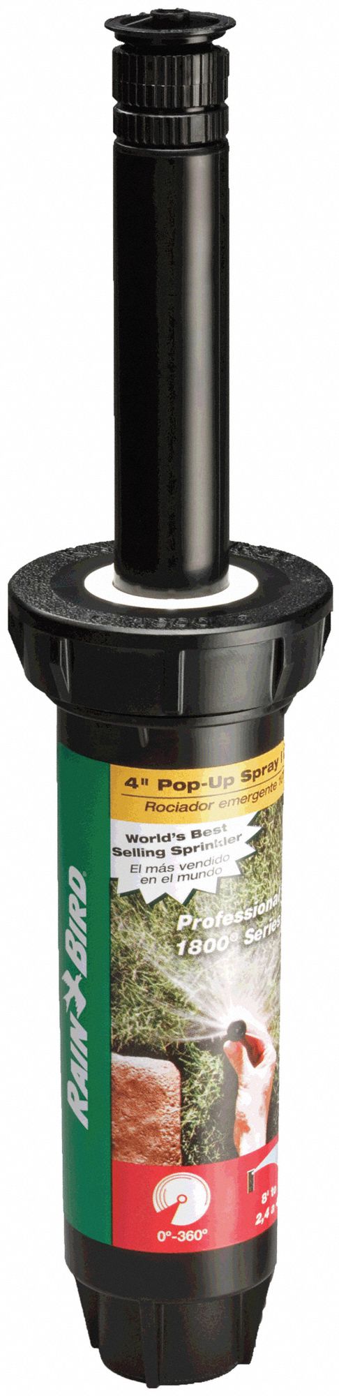 RAIN BIRD 1804Q-25 Spray Head for Shrubs,6 In. H,Plastic 77985186937 | eBay