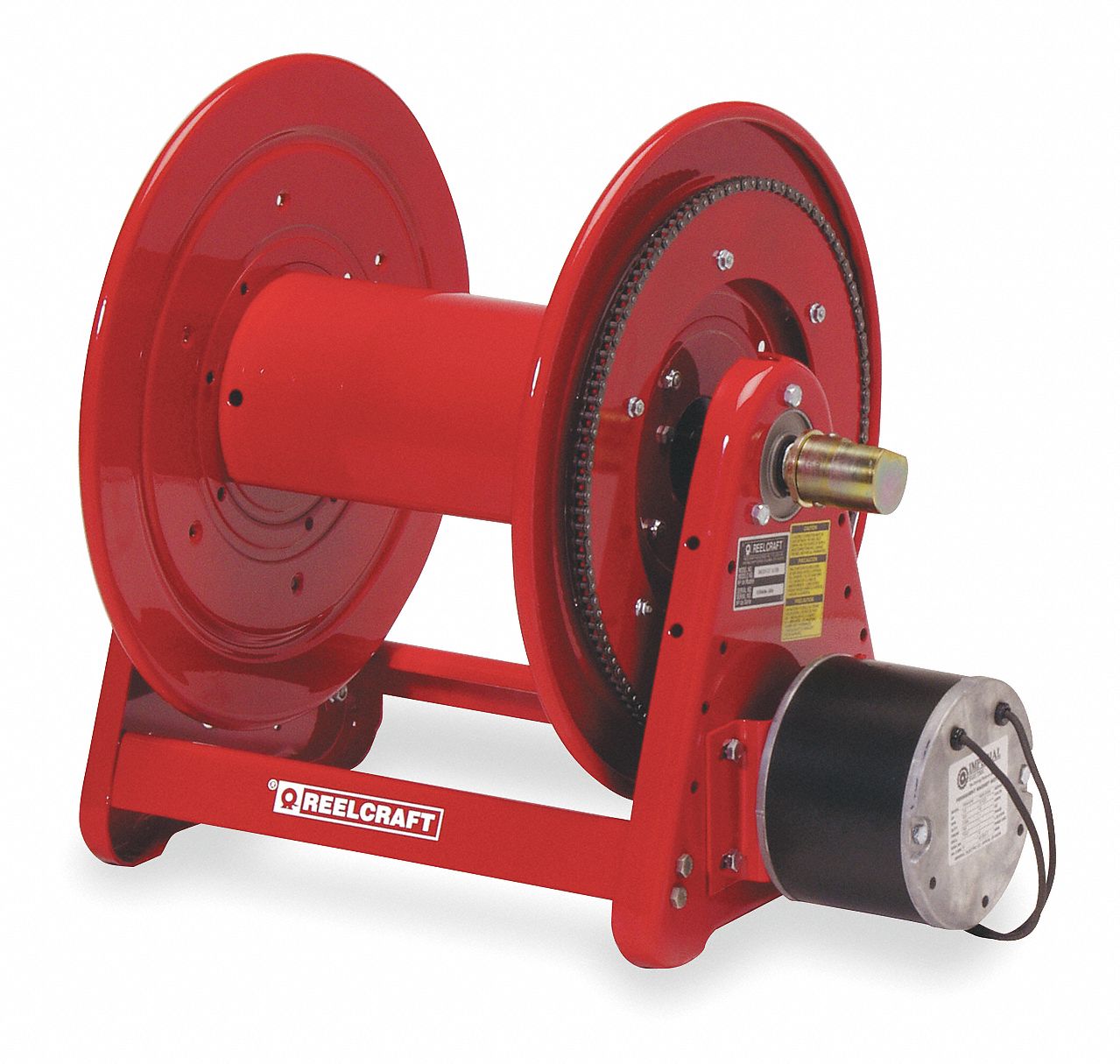 REELCRAFT 200 ft. Heavy Duty, Motor Driven Hose Reel, Red   Motor Driven and Hand Crank Hose Reels   5Z340|EA32112 M12D1