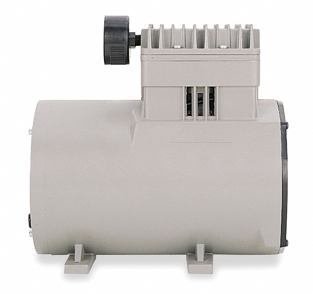 THOMAS 1/3 HP Compressor/Vacuum Pump, 115V AC, 100/100 Max. PSI Cont./Int. 5Z351807CK60